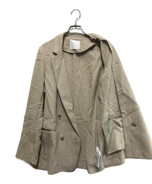 GALLARDA GALANTE（ガリャルダガランテ）GALLARDA GALANTE (ガリャルダガランテ) 【SACHIKO別注カラー】ツイードジャケット アイボリー サイズ:Freeの古着・服飾アイテム