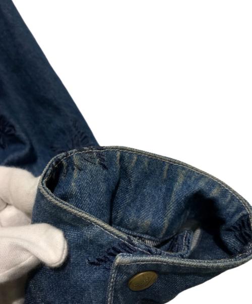 Needles（ニードルズ）Needles (ニードルズ) パピヨン刺繍カバーオール インディゴ サイズ:SIZE Mの古着・服飾アイテム