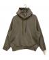 ATTACHMENT（アタッチメント）の古着「PE DOUBLE KNIT OVERSIZED HOODIE」｜オリーブ