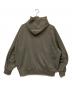 ATTACHMENT (アタッチメント) PE DOUBLE KNIT OVERSIZED HOODIE オリーブ サイズ:1：7000円