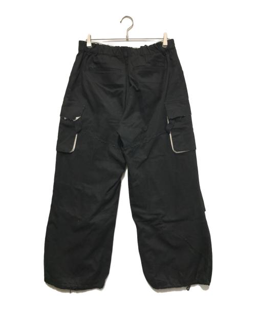 PUBLIC TOKYO（パブリックトウキョウ）PUBLIC TOKYO (パブリックトウキョウ) フレンチコットンワイドカーゴパンツ ブラック サイズ:1の古着・服飾アイテム