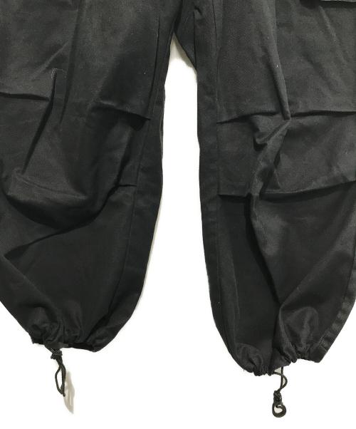 PUBLIC TOKYO（パブリックトウキョウ）PUBLIC TOKYO (パブリックトウキョウ) フレンチコットンワイドカーゴパンツ ブラック サイズ:1の古着・服飾アイテム