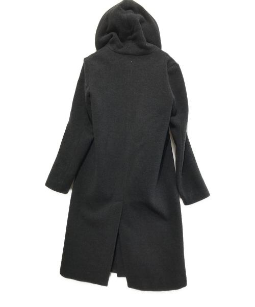 wjk（ダブルジェイケー）wjk (ダブルジェイケー) ウールメルトンウィッチコート グレー サイズ:Sの古着・服飾アイテム