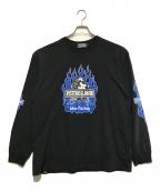 Hysteric Glamourヒステリックグラマー）の古着「25SS MOTOR CITY BABY Tシャツ」｜ブラック