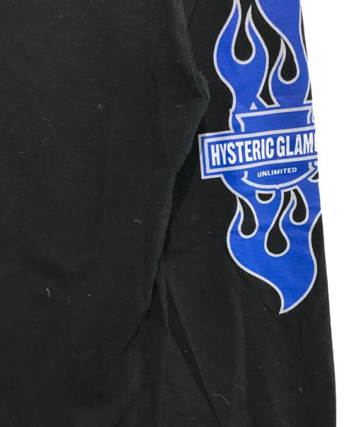 Hysteric Glamour（ヒステリックグラマー）Hysteric Glamour (ヒステリックグラマー) 25SS MOTOR CITY BABY Tシャツ ブラック サイズ:XLの古着・服飾アイテム