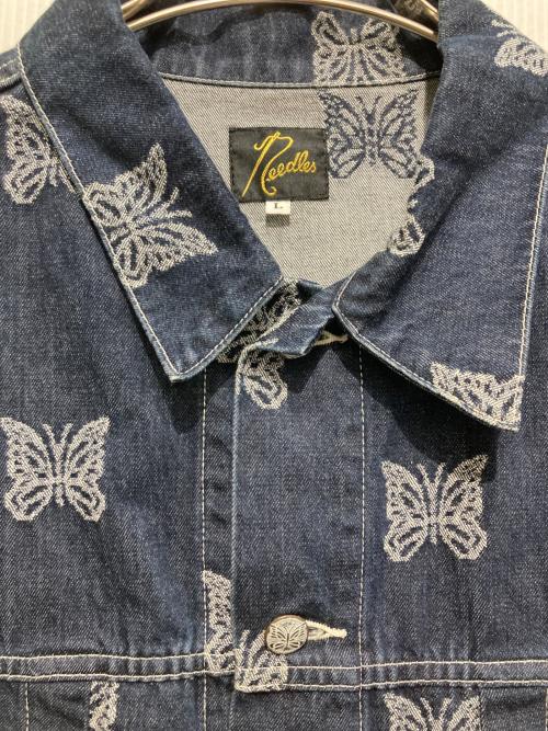 Needles（ニードルズ）Needles (ニードルズ) DARTS JEAN JACKET インディゴ サイズ:Lの古着・服飾アイテム