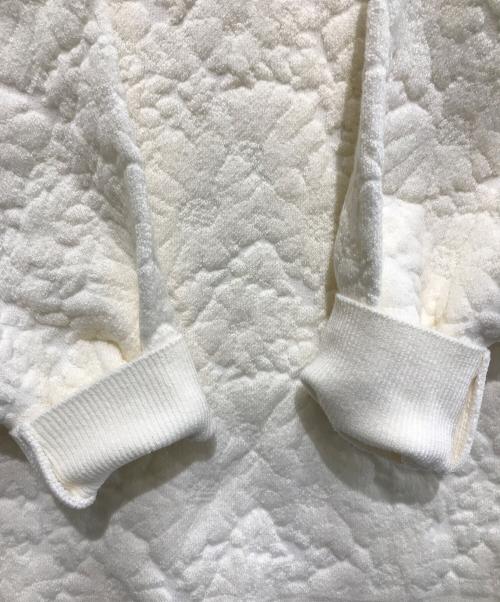 OHGA（オオガ）OHGA (オオガ) フラワージャガードニット アイボリー サイズ:Freeの古着・服飾アイテム