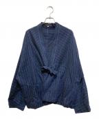 shirin guildシリン ギルド）の古着「ストライプジャケット」｜ネイビー