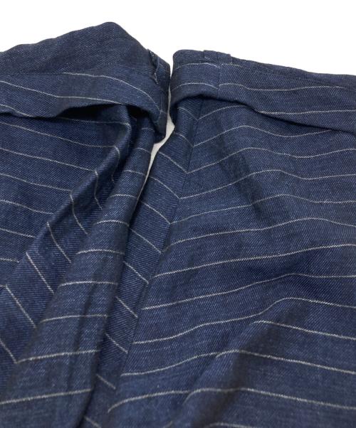 shirin guild（シリン ギルド）shirin guild (シリン ギルド) ストライプジャケット ネイビー サイズ:Sの古着・服飾アイテム