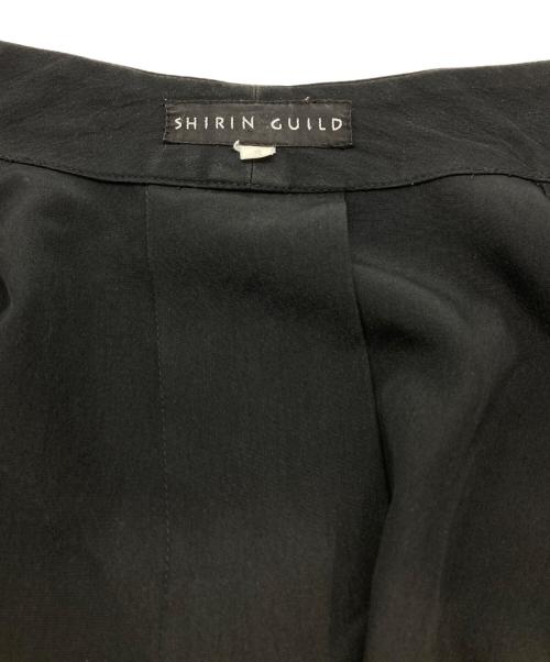 shirin guild（シリン ギルド）shirin guild (シリン ギルド) ノーカラーシャツ ブラック サイズ:Sの古着・服飾アイテム