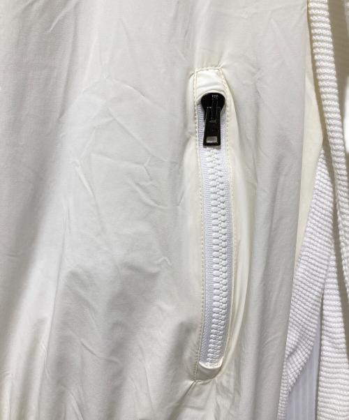 HERNO（ヘルノ）HERNO (ヘルノ) 切替ハイブリットブルゾン ホワイト サイズ:50の古着・服飾アイテム