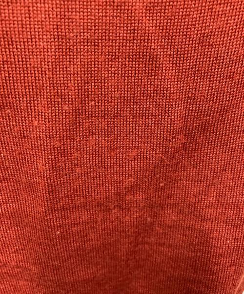 Salvatore Ferragamo（サルヴァトーレ フェラガモ）Salvatore Ferragamo (サルヴァトーレ フェラガモ) タートルネックウールニット レッド サイズ:Lの古着・服飾アイテム