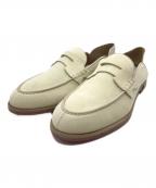 Christian Louboutinクリスチャン・ルブタン）の古着「コインローファー」｜ホワイト