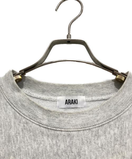 Araki（アラキ）Araki (アラキ) Yu　Hashimoto (ユウ ハシモト) 24SS スウェット グレー サイズ:-の古着・服飾アイテム