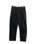 NEAT（ニート）の古着「センタープレスパンツ」｜ブラック