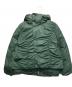 UN3D.（アンスリード）の古着「レイヤードダウンジャケット」｜グリーン