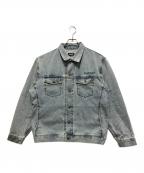 X-LARGEエクストララージ）の古着「SIDE CUTTING DENIM JACKET」｜インディゴ