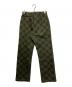 Needles (ニードルズ) Track Pant Poly JQ ブラック×グリーン サイズ:S：13000円