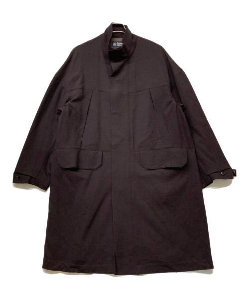 Adam et Rope（アダム エ ロペ）Adam et Rope (アダム エ ロペ) Carreman ハイネックロングコート ブラウン サイズ:不明の古着・服飾アイテム