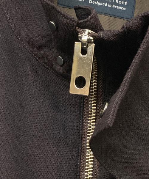 Adam et Rope（アダム エ ロペ）Adam et Rope (アダム エ ロペ) Carreman ハイネックロングコート ブラウン サイズ:不明の古着・服飾アイテム