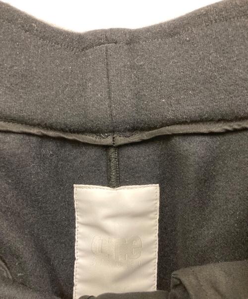 ONE GRAVITY（ワングラヴィティ）ONE GRAVITY (ワングラヴィティ) ウールジャージーリブパンツ ブラック サイズ:SIZE Sの古着・服飾アイテム