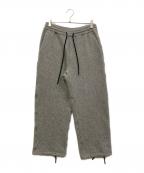 ONE GRAVITYワングラヴィティ）の古着「ウールジャージーリブパンツ」｜グレー