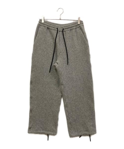 ONE GRAVITY（ワングラヴィティ）ONE GRAVITY (ワングラヴィティ) ウールジャージーリブパンツ グレー サイズ:SIZE Sの古着・服飾アイテム