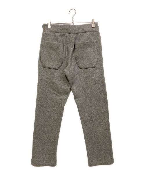 ONE GRAVITY（ワングラヴィティ）ONE GRAVITY (ワングラヴィティ) ウールジャージーリブパンツ グレー サイズ:SIZE Sの古着・服飾アイテム