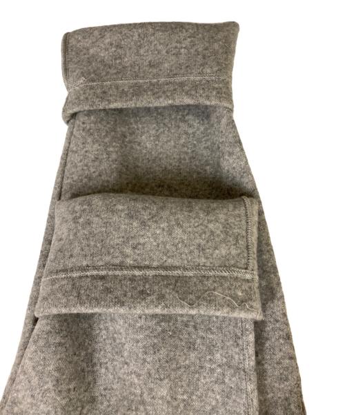 ONE GRAVITY（ワングラヴィティ）ONE GRAVITY (ワングラヴィティ) ウールジャージーリブパンツ グレー サイズ:SIZE Sの古着・服飾アイテム