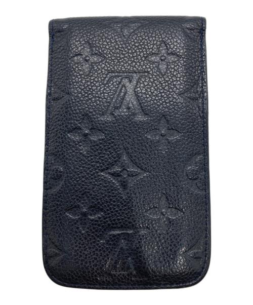 LOUIS VUITTON（ルイ ヴィトン）LOUIS VUITTON (ルイ ヴィトン) スマートフォンケース ネイビーの古着・服飾アイテム