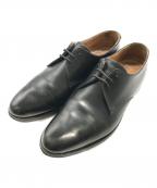 Crockett & Jonessクロケット＆ジョーンズ）の古着「レザーシューズ」｜ブラック