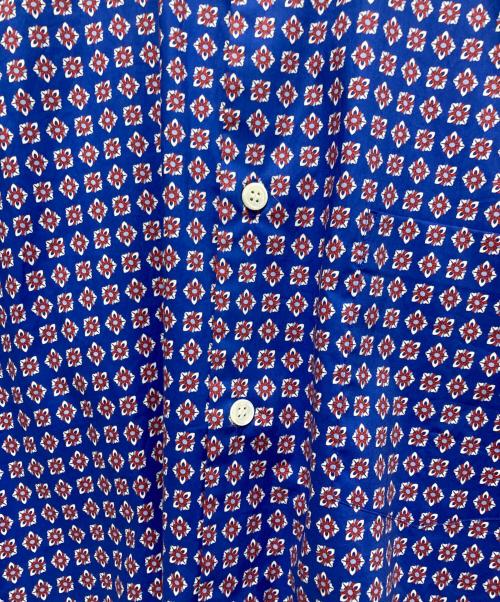 COMME des GARCONS HOMME（コムデギャルソン オム）COMME des GARCONS HOMME (コムデギャルソン オム) 柄ロングスリーブシャツ ブルー サイズ:Sの古着・服飾アイテム