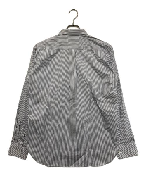 COMME des GARCONS HOMME DEUX（コムデギャルソン オム ドゥ）COMME des GARCONS HOMME DEUX (コムデギャルソン オム ドゥ) ストライプシャツ ブラック×ホワイト サイズ:Sの古着・服飾アイテム