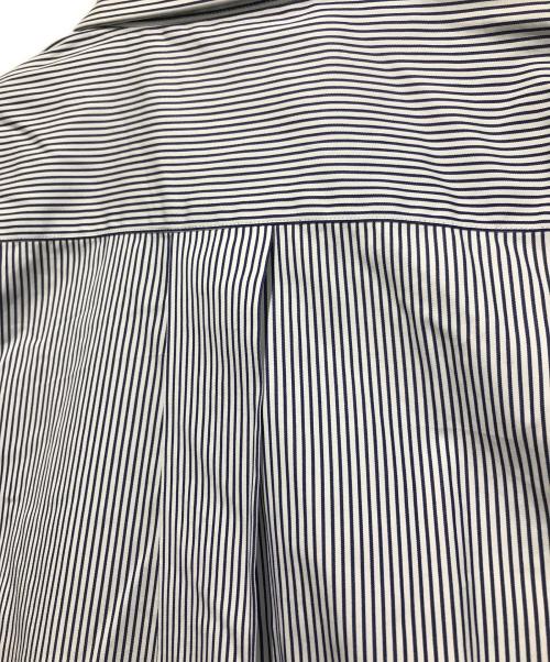 COMME des GARCONS HOMME DEUX（コムデギャルソン オム ドゥ）COMME des GARCONS HOMME DEUX (コムデギャルソン オム ドゥ) ストライプシャツ ブラック×ホワイト サイズ:Sの古着・服飾アイテム