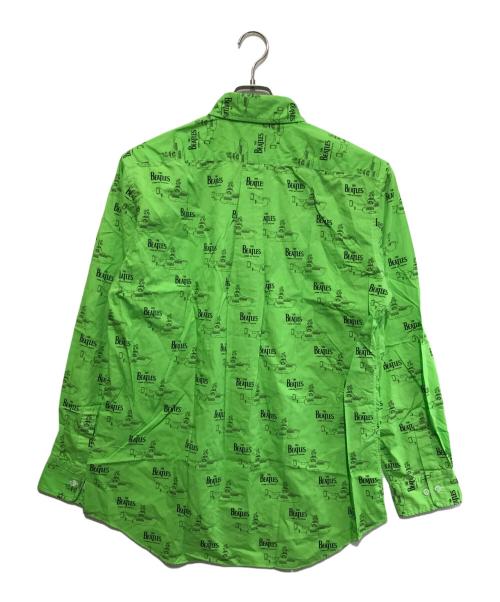 COMME des GARCONS（コムデギャルソン）COMME des GARCONS (コムデギャルソン) グラフィックシャツ グリーン サイズ:XLの古着・服飾アイテム