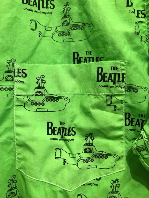 COMME des GARCONS（コムデギャルソン）COMME des GARCONS (コムデギャルソン) グラフィックシャツ グリーン サイズ:XLの古着・服飾アイテム