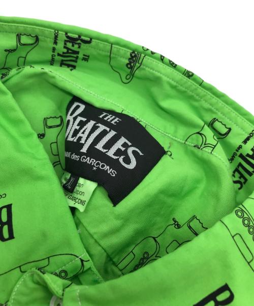 COMME des GARCONS（コムデギャルソン）COMME des GARCONS (コムデギャルソン) グラフィックシャツ グリーン サイズ:XLの古着・服飾アイテム
