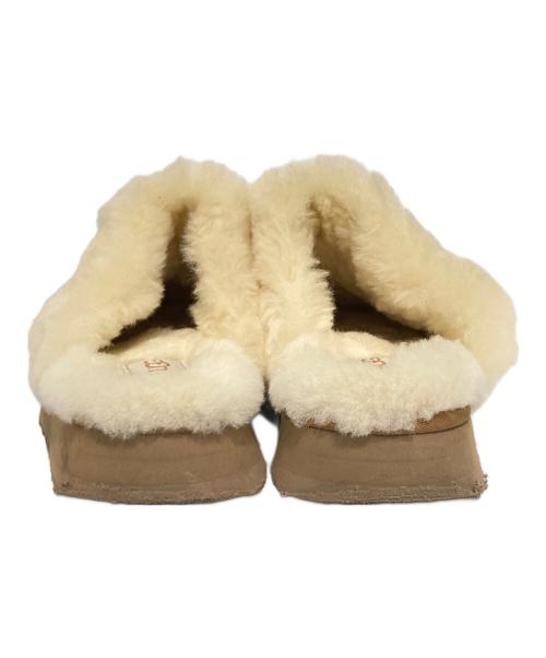 UGG（アグ）UGG (アグ) ムートンファーサンダル ベージュ サイズ:SIZE 24cmの古着・服飾アイテム