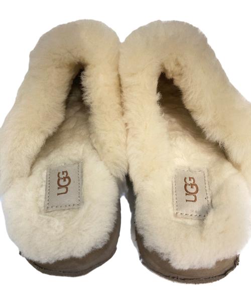 UGG（アグ）UGG (アグ) ムートンファーサンダル ベージュ サイズ:SIZE 24cmの古着・服飾アイテム