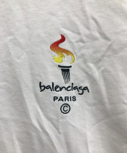 BALENCIAGA（バレンシアガ）BALENCIAGA (バレンシアガ) 21SS Paris Olympics Tee ホワイト サイズ:XSの古着・服飾アイテム