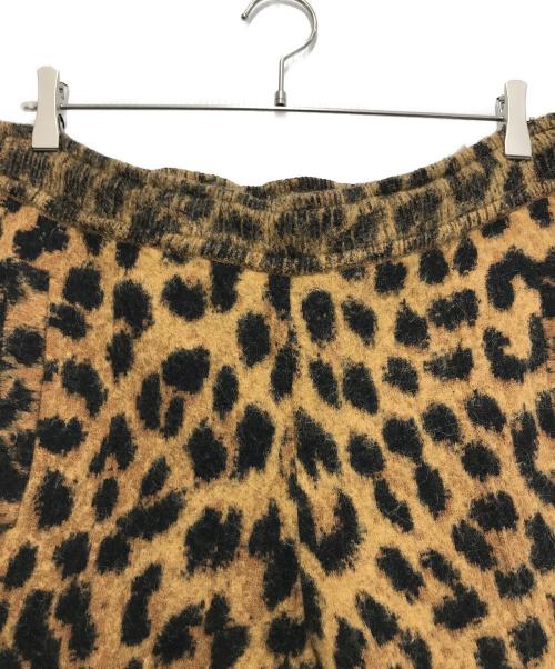 Palm Angels（パーム エンジェルス）Palm Angels (パーム エンジェルス) レオパードパンツ ベージュ×ブラック サイズ:Lの古着・服飾アイテム