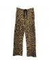 Palm Angels（パーム エンジェルス）の古着「レオパードパンツ」｜ベージュ×ブラック