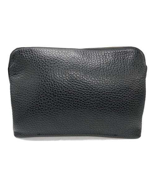 BOSS HUGO BOSS（ボス ヒューゴボス）BOSS HUGO BOSS (ボス ヒューゴボス) クラッチバッグ ブラックの古着・服飾アイテム