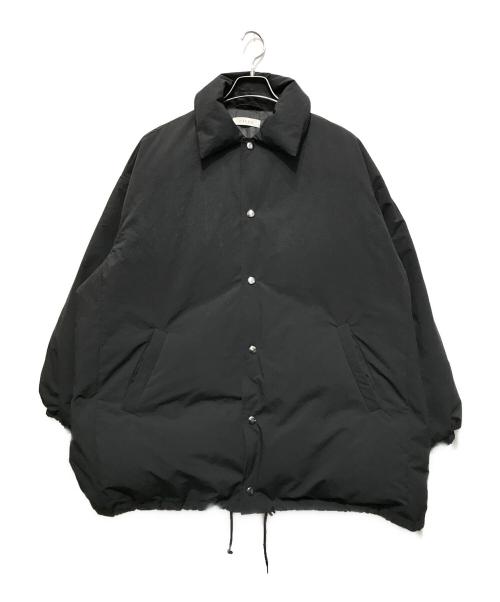CALUX（キャラクス）CALUX (キャラクス) PUFFER COACH JACKET ブラック サイズ:SIZE　Fの古着・服飾アイテム