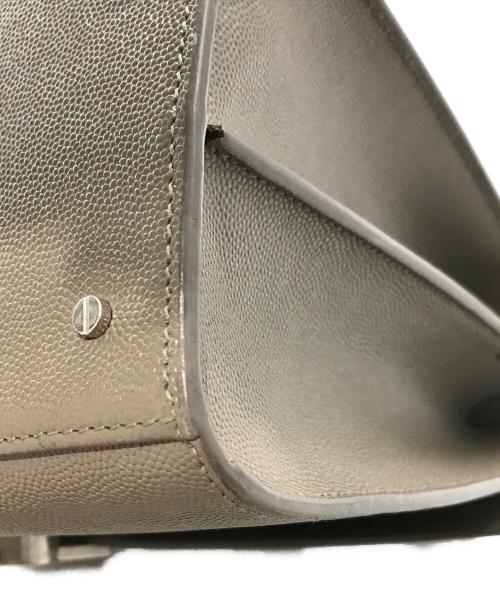 Saint Laurent Paris（サンローランパリ）Saint Laurent Paris (サンローランパリ) カサンドラ トップハンドル ミディアム ベージュの古着・服飾アイテム