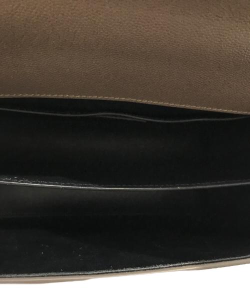 Saint Laurent Paris（サンローランパリ）Saint Laurent Paris (サンローランパリ) カサンドラ トップハンドル ミディアム ベージュの古着・服飾アイテム