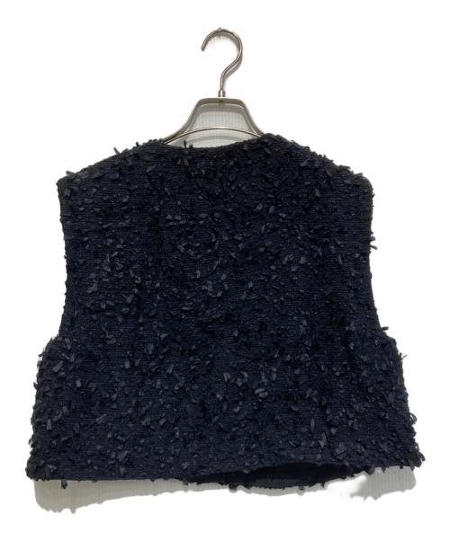 Gypsohila（ジプソフィア）Gypsohila (ジプソフィア) Sucre Gilet ブラック サイズ:Fの古着・服飾アイテム