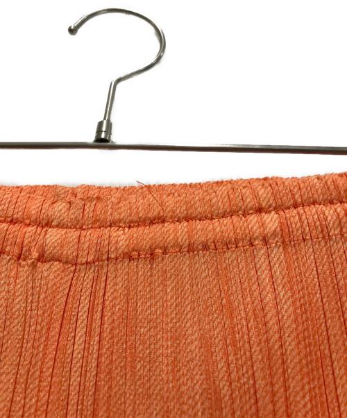 PLEATS PLEASE（プリーツプリーズ）PLEATS PLEASE (プリーツプリーズ) クロップドパンツ オレンジ サイズ:SIZE 1の古着・服飾アイテム