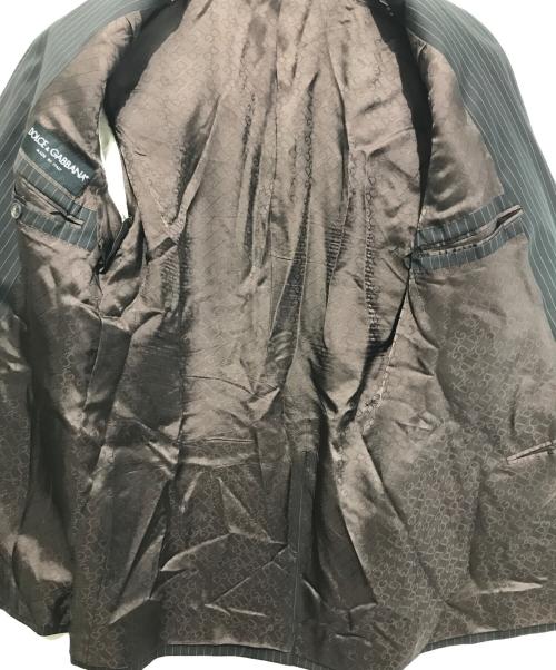 DOLCE & GABBANA（ドルチェ＆ガッバーナ）DOLCE & GABBANA (ドルチェ＆ガッバーナ) セットアップスーツ ブラック サイズ:-の古着・服飾アイテム