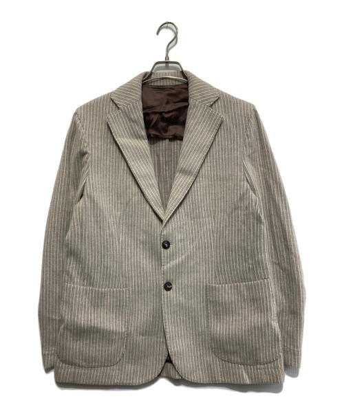 BARBA（バルバ）BARBA (バルバ) テーラードジャケット ベージュ サイズ:50の古着・服飾アイテム